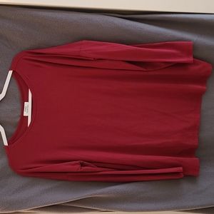 PIKO Burgundy Red Top